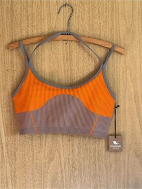 Astroremiges Harmony Striped Crop Tank Top NWT L